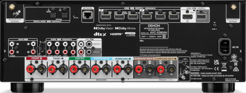 avc-x2850h-r
